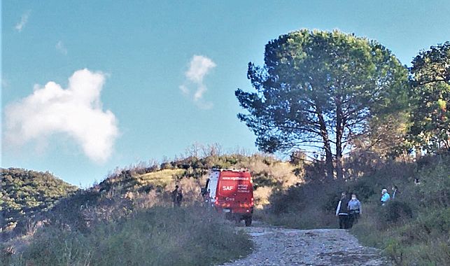 I vigili del fuoco in Verruca