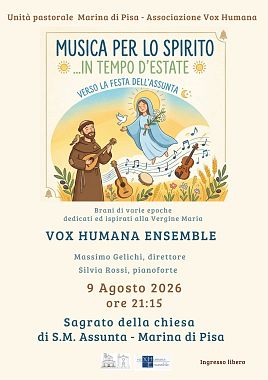 La locandina del concerto