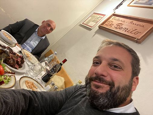 Cosentini e Toti a cena insieme