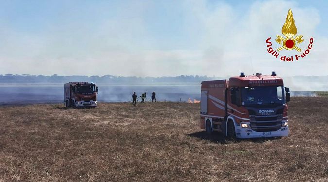 L'incendio a Pisa