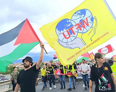 I manifestanti blo